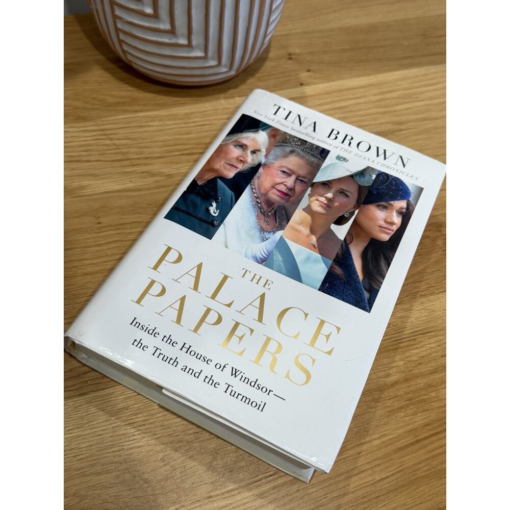 The Palace Papers Tina Brown Hardcover Royal Family Biography Book Windsor Megan